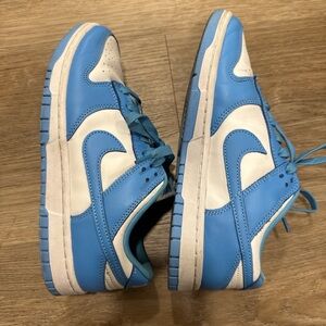 Nike Blue and White Sneakers